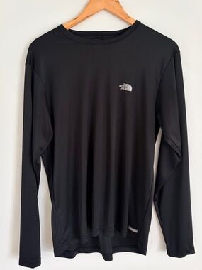 The North Face Black Long Sleeve Tech Tee